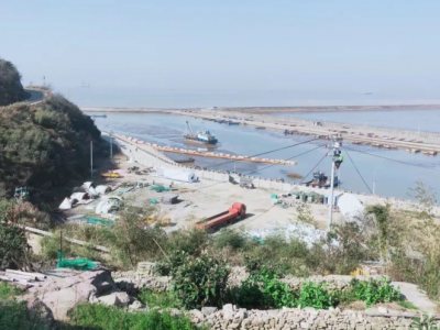 浙江金七門核電廠混凝土攪拌站及砂石廠臨時(shí)供電工程一階段順利送電！